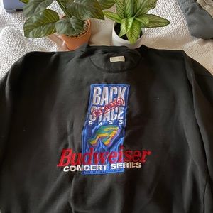 Vintage Budweiser Crewneck Sweatshirt Large